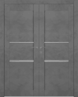 AVON 07 3H DARK URBAN DOUBLE BELLDINNI MODERN INTERIOR DOOR - 1