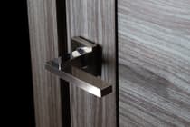 PALLADIO 10 LITE VETRO GRAY OAK DOUBLE POCKET BELLDINNI MODERN INTERIOR DOOR - 1