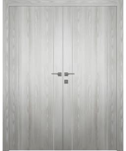 OPTIMA 2U RIBEIRA ASH DOUBLE BELLDINNI MODERN INTERIOR DOOR - 1