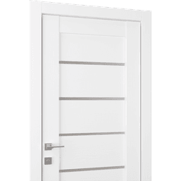 ALBA BIANCO NOBLE SWING BELLDINNI MODERN INTERIOR DOOR - 8