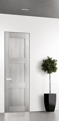 AVON 07 2RN RIBEIRA ASH DOUBLE INVISIBLE METAL FRAME BELLDINNI MODERN INTERIOR DOOR - 1