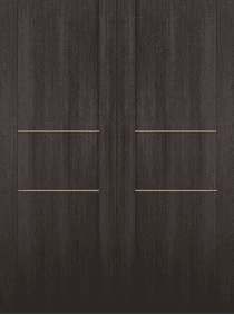 AVON 01 2H GOLD VERALINGA OAK DOUBLE BARN BELLDINNI MODERN INTERIOR DOOR - 2