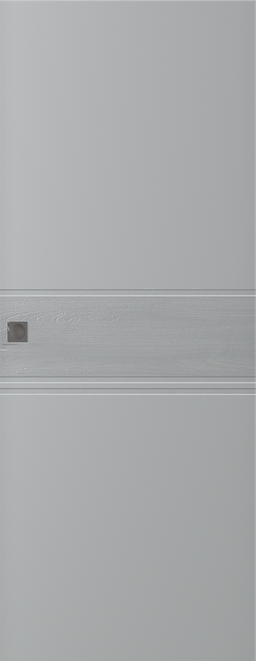 TWINWOOD 2 LIGHT GREY DOUBLE MAGIC BELLDINNI MODERN INTERIOR DOOR - 1