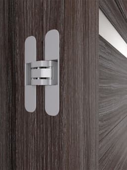 PERLA VETRO GRAY OAK CLOSET BELLDINNI MODERN INTERIOR DOOR - 2