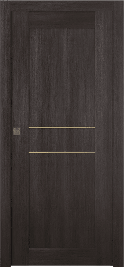 AVON 07 2HN GOLD VERALINGA OAK POCKET BELLDINNI MODERN INTERIOR DOOR - 1