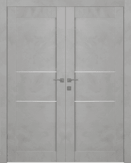 AVON 07 2H LIGHT URBAN DOUBLE BELLDINNI MODERN INTERIOR DOOR - 1