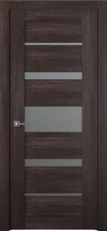 AVON 07-03 VETRO VERALINGA OAK SWING BELLDINNI MODERN INTERIOR DOOR - 1