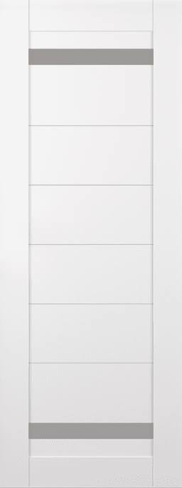 PERLA VETRO SNOW WHITE BARN BELLDINNI MODERN INTERIOR DOOR - 2