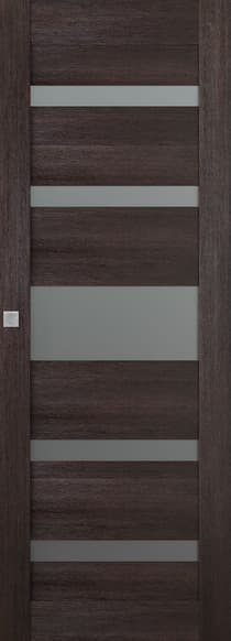 AVON 07-05 VETRO VERALINGA OAK MAGIC BELLDINNI MODERN INTERIOR DOOR - 1