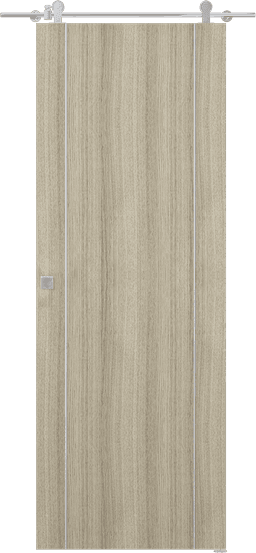 OPTIMA 2U SHAMBOR DOUBLE BARN BELLDINNI MODERN INTERIOR DOOR - 1