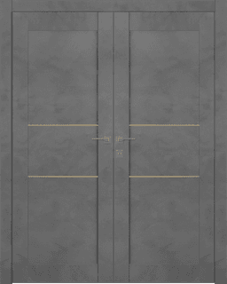 AVON 07 2HN GOLD DARK URBAN CLOSET BELLDINNI MODERN INTERIOR DOOR - 1