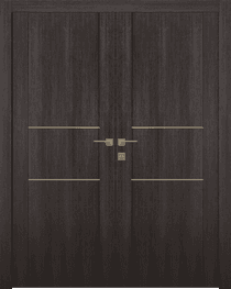 AVON 01 2H GOLD VERALINGA OAK CLOSET BELLDINNI MODERN INTERIOR DOOR - 1