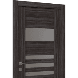 LETI VETRO GRAY OAK BARN BELLDINNI MODERN INTERIOR DOOR - 4
