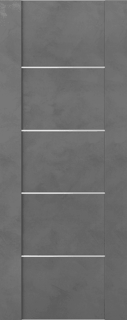 AVON 01 4H DARK URBAN SLAB BELLDINNI MODERN INTERIOR DOOR - 1
