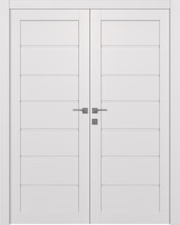 ALDA SNOW WHITE CLOSET BELLDINNI MODERN INTERIOR DOOR - 1
