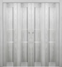 AVON 07 3H RIBEIRA ASH DOUBLE BI-FOLD BELLDINNI MODERN INTERIOR DOOR - 1