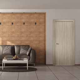 OPTIMA 2U SHAMBOR INVISIBLE METAL FRAME BELLDINNI MODERN INTERIOR DOOR - 3