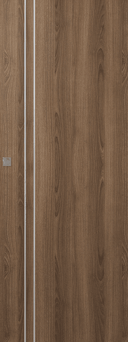 OPTIMA 2V PECAN NUTWOOD MAGIC DOORS BELLDINNI MODERN INTERIOR DOOR - 1
