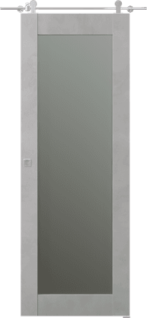 AVON 207 VETRO LIGHT URBAN BARN BELLDINNI MODERN INTERIOR DOOR - 1