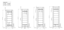 PERLA VETRO BIANCO NOBLE MAGIC BELLDINNI MODERN INTERIOR DOOR - 5