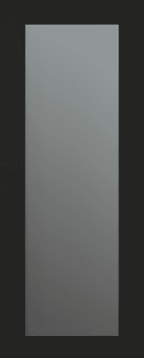 AVON 207 VETRO BLACK MATTE SLAB DOORS BELLDINNI MODERN INTERIOR DOOR - 1