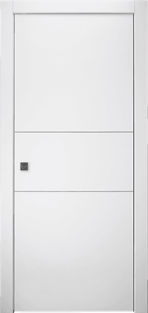 SMART PRO 2H POLAR WHITE POCKET BELLDINNI MODERN INTERIOR DOOR - 1