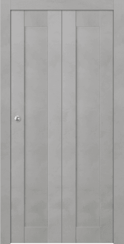 AVON 07 LIGHT URBAN DOUBLE BI-FOLD BELLDINNI MODERN INTERIOR DOOR - 1