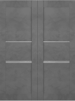 AVON 07 3H DARK URBAN DOUBLE BARN BELLDINNI MODERN INTERIOR DOOR - 2