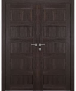 AVON 07 4R VERALINGA OAK DOUBLE BELLDINNI MODERN INTERIOR DOOR - 1