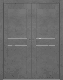 AVON 07 2HN DARK URBAN DOUBLE POCKET BELLDINNI MODERN INTERIOR DOOR - 1