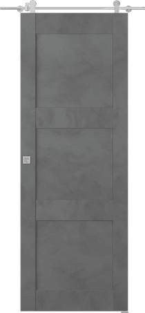 AVON 07 2RN DARK URBAN BARN BELLDINNI MODERN INTERIOR DOOR - 1