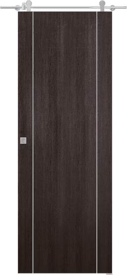 OPTIMA 2U VERALINGA OAK DOUBLE BARN BELLDINNI MODERN INTERIOR DOOR - 1