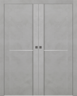 AVON 01 1H LIGHT URBAN DOUBLE POCKET DOORS BELLDINNI MODERN INTERIOR DOOR - 1