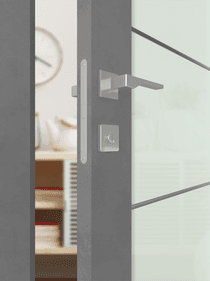 AVON 5 LITE VETRO DARK URBAN DOUBLE BELLDINNI MODERN INTERIOR DOOR - 4