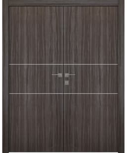 PALLADIO 2H GRAY OAK CLOSET BELLDINNI MODERN INTERIOR DOOR - 1