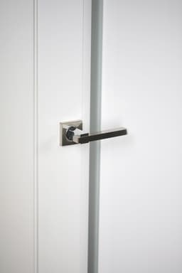 AURUM 1 VETRO LIGHT GREY DOUBLE BELLDINNI MODERN INTERIOR DOOR - 2