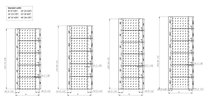 AVON 202 4H VETRO LOIRE ASH SLAB DOORS BELLDINNI MODERN INTERIOR DOOR - 2