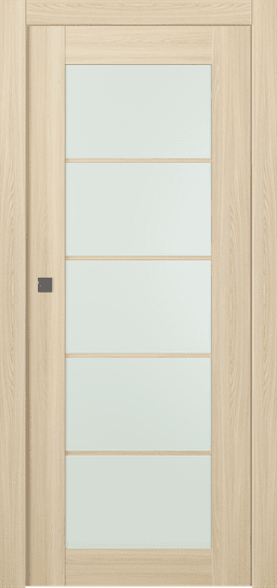 AVON 5 LITE VETRO LOIRE ASH POCKET BELLDINNI MODERN INTERIOR DOOR - 1