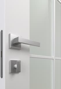 PALLADIO 10 LITE VETRO BIANCO NOBLE DOUBLE POCKET BELLDINNI MODERN INTERIOR DOOR - 4