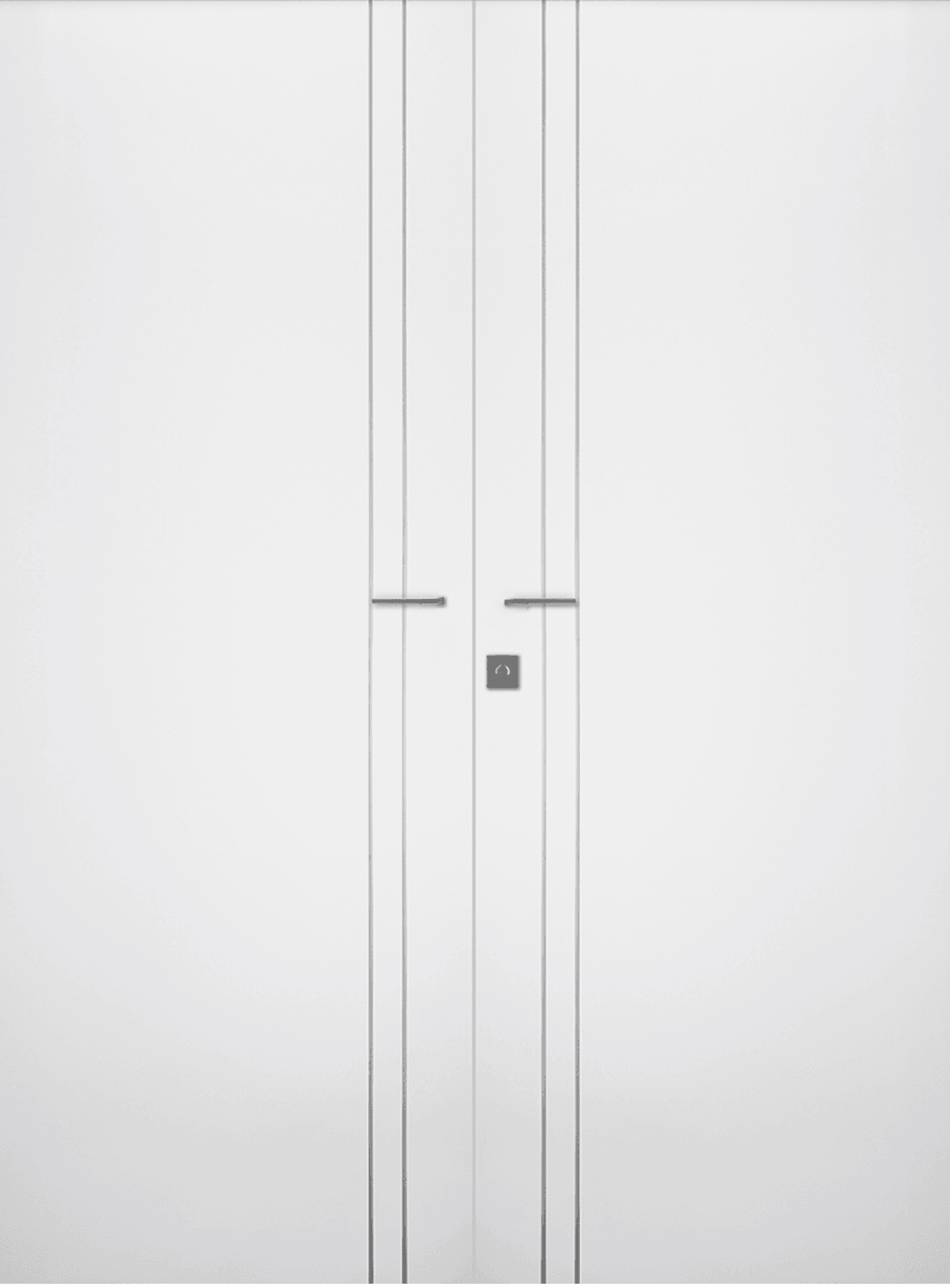 SMART PRO 2V POLAR WHITE DOUBLE POCKET BELLDINNI MODERN INTERIOR DOOR