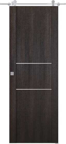 AVON 01 2H VERALINGA OAK DOUBLE BARN BELLDINNI MODERN INTERIOR DOOR - 1