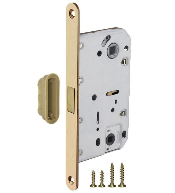 Privacy magnetic door lock Gold