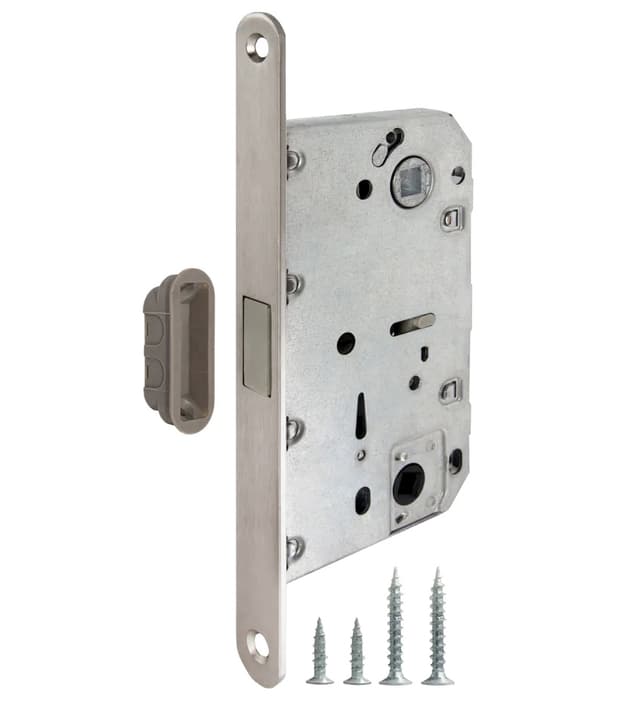 Privacy magnetic door lock Satin Nickel