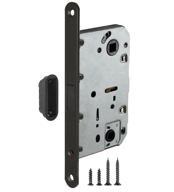 Privacy magnetic door lock Black